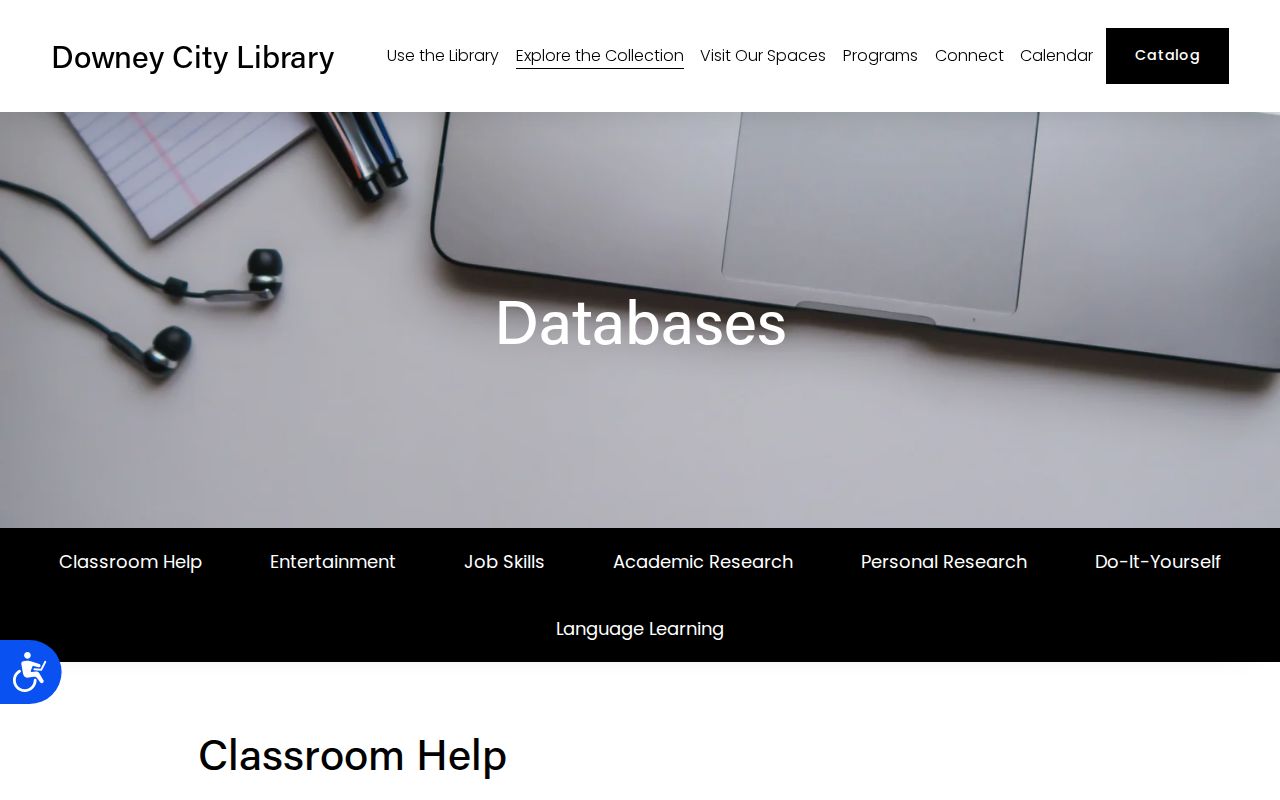 Downey city directory database access for historical records