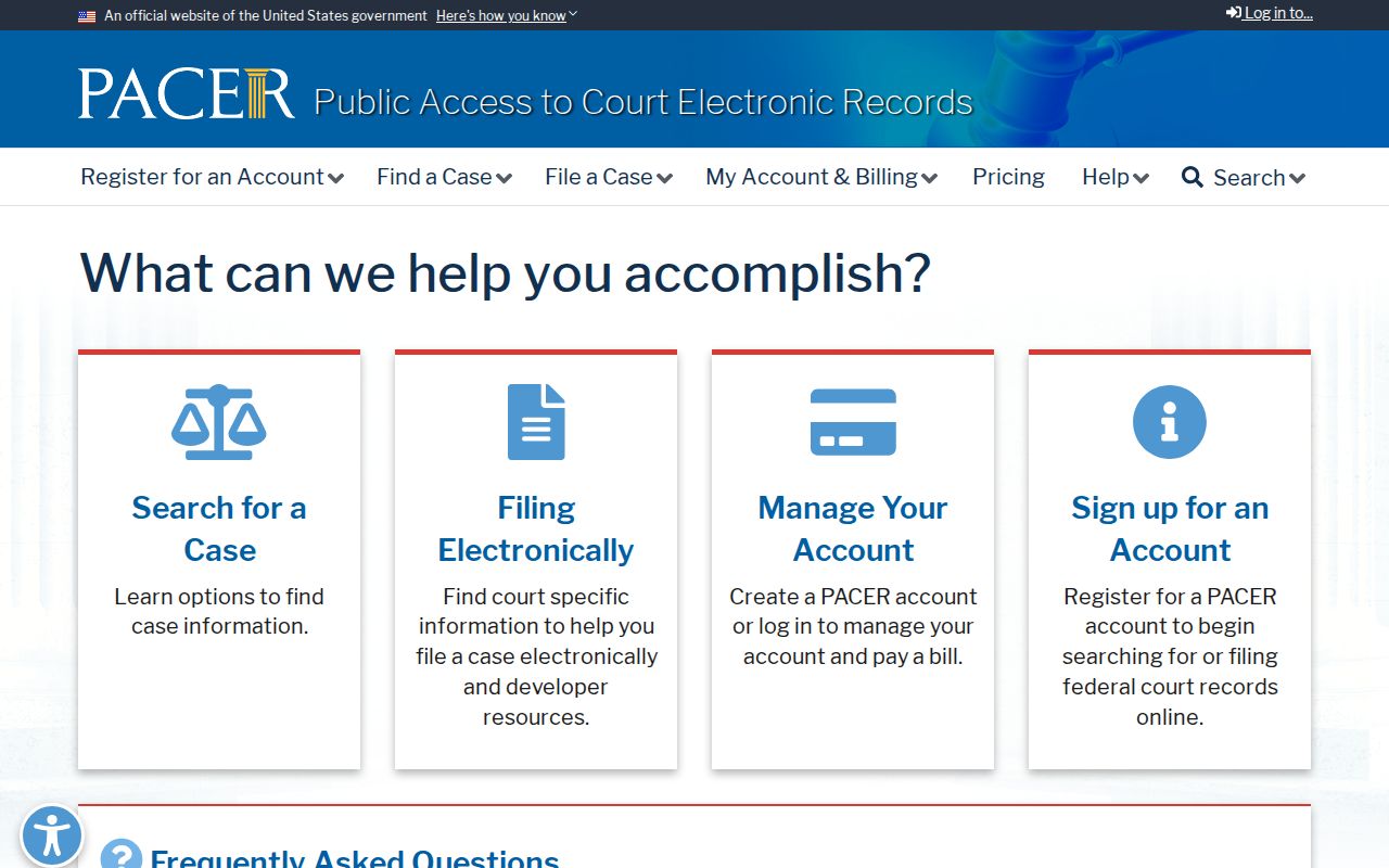 Downey previous residents federal case records