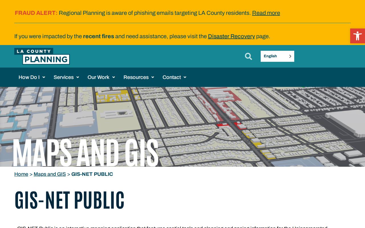 Downey street directory GIS-NET parcel query and map tools